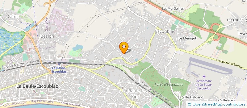 localisation de l'entreprise ASS PROMOBRIDGE à LA BAULE-ESCOUBLAC