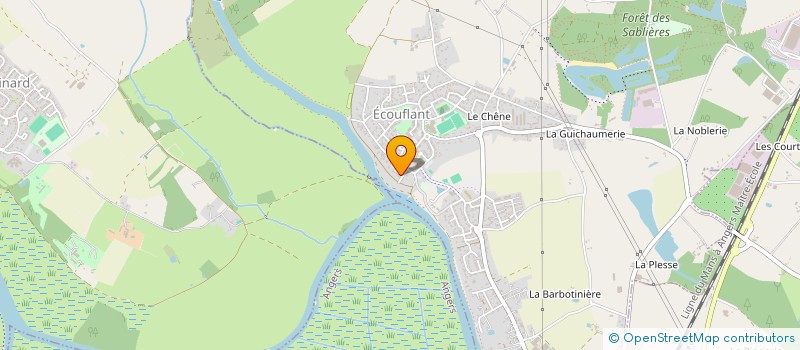 localisation de l'entreprise ASS PROMOJEUNES 49 à ANGERS