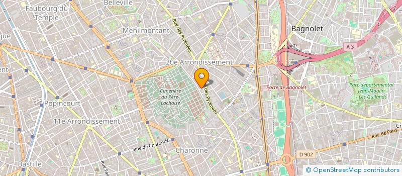 localisation de l'entreprise ASS PROMOT ACTIVITES CULTURELLES PUBLIQU  PARIS