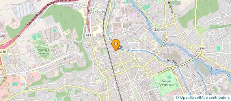 localisation de l'entreprise ASS PROMOT FORMAT ENSEIGNEMENT LORRAINE  NANCY