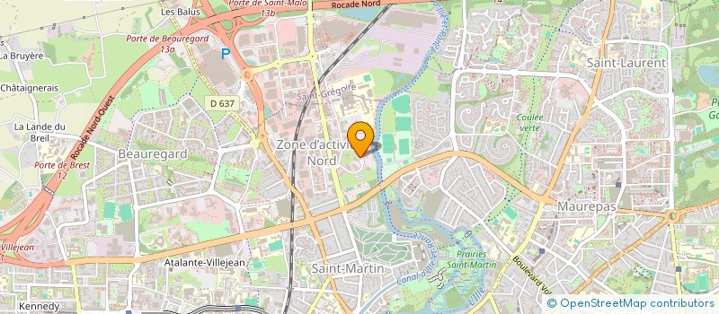 localisation de l'entreprise ASS PROMOTION AUTOMOBILES ET LOISIRS à RENNES