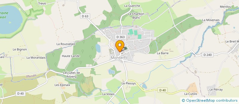 localisation de l'entreprise ASS PROMOTION COMMERCE ARTISANAT à MONTFORT-SUR-MEU