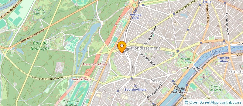 localisation de l'entreprise ASS PROMOTION CULTURE SENEGALAISE  PARIS