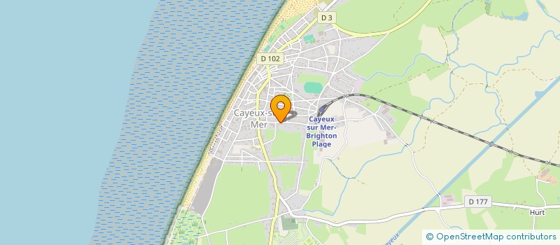 localisation de l'entreprise ASS PROMOTION DE LA VOILE EN PICARDIE à CAYEUX-SUR-MER