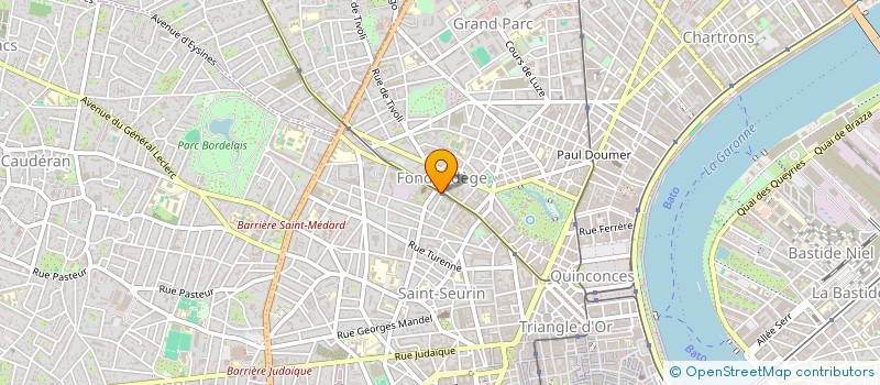 localisation de l'entreprise ASS PROMOTION DERIVEURS AQUITAINE  BORDEAUX