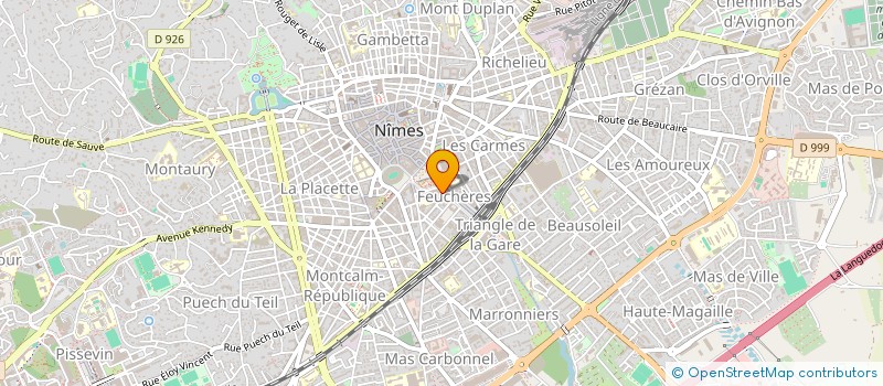 localisation de l'entreprise ASS PROMOTION DES ARTS DU MONDE  NIMES