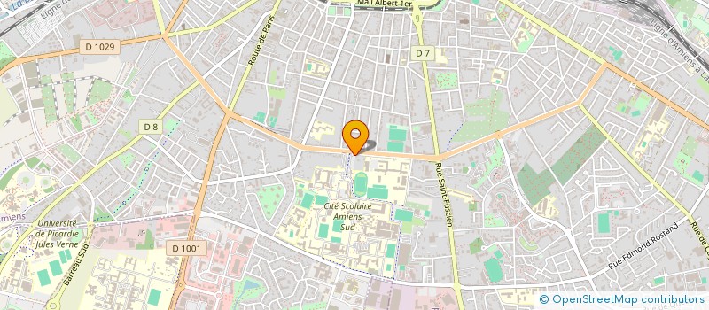 localisation de l'entreprise ASS PROMOTION DES ETUDIANTS TECHNICO COM à AMIENS