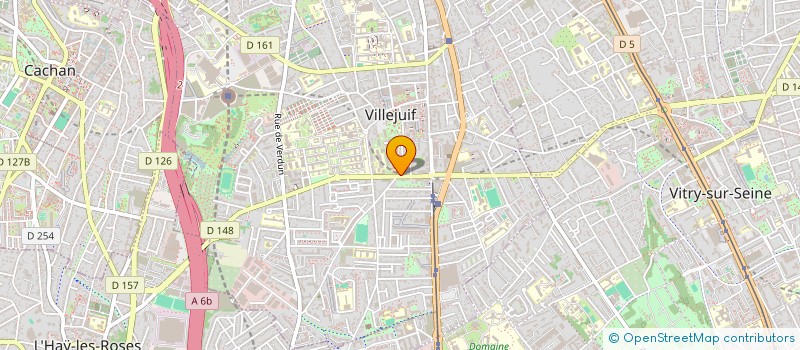 localisation de l'entreprise ASS PROMOTION DEVELOP FORMATEUR INDEPEND à VILLEJUIF