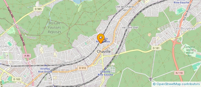 localisation de l'entreprise ASS PROMOTION DU SPECTACLE à CHAVILLE