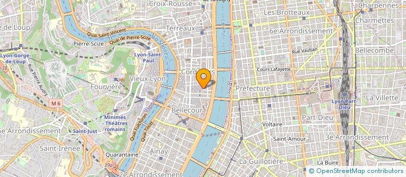 localisation de l'entreprise ASS. PROMOTION ECHANGES EUROPEENS  LYON