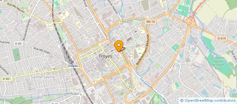 localisation de l'entreprise ASS PROMOTION EMPLOI DEP AUBE  TROYES