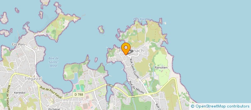 localisation de l'entreprise ASS PROMOTION EMPLOIS DE SERVICE  PERROS-GUIREC