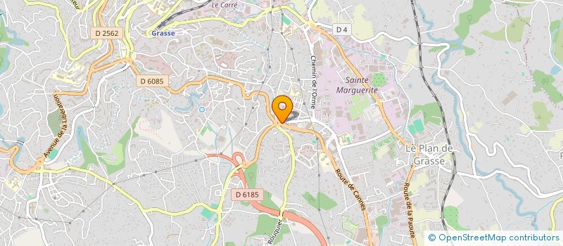 localisation de l'entreprise ASS PROMOTION EMPLOIS ET METIERS INNOV. à GRASSE