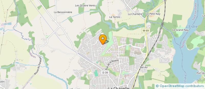 localisation de l'entreprise ASS PROMOTION ET DEVELOP MATER NOUVEAUX à LA CHAPELLE-SUR-ERDRE