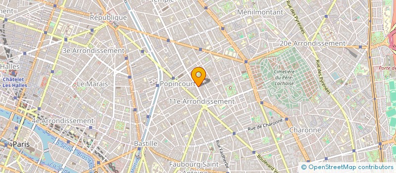 localisation de l'entreprise ASS PROMOTION FORMATION PROFESSIONNELLE  PARIS