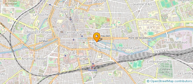 localisation de l'entreprise ASS PROMOTION GASTRONOMIE BRETONNE  RENNES