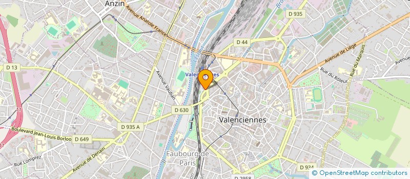 localisation de l'entreprise ASS PROMOTION & IONISATION VALENCIENNOIS  VALENCIENNES