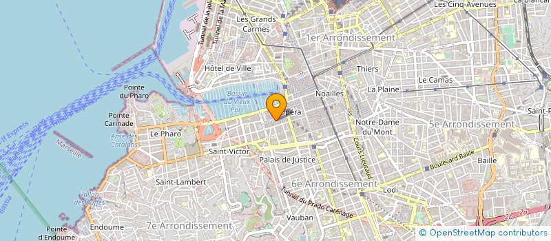localisation de l'entreprise ASS PROMOTION LIVRE MEDITERRANEE à MARSEILLE