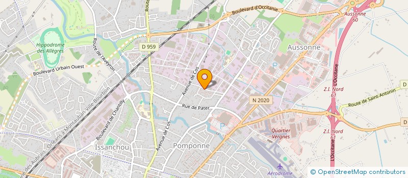 localisation de l'entreprise ASS PROMOTION MICRO INFORMATIQUE PROFES  MONTAUBAN