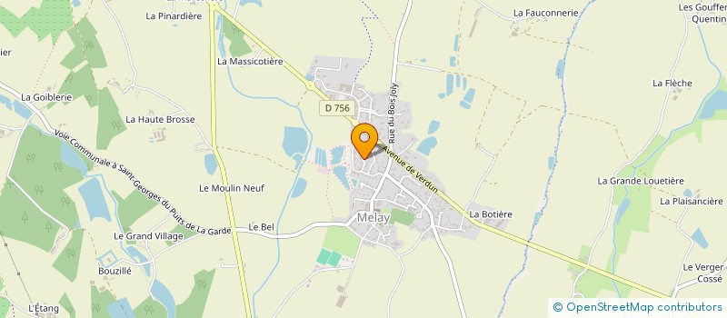 localisation de l'entreprise ASS PROMOTION MODE  CHEMILLE-EN-ANJOU