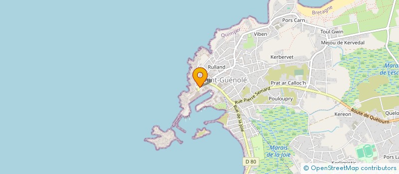 localisation de l'entreprise ASS PROMOTION MUSIQUE EN PAYS BIGOUDEN  PENMARCH