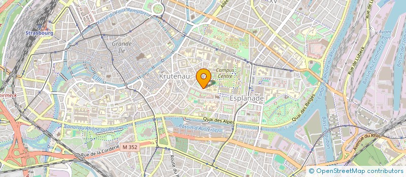 localisation de l'entreprise ASS PROMOTION PROPRIETE INDUST à STRASBOURG