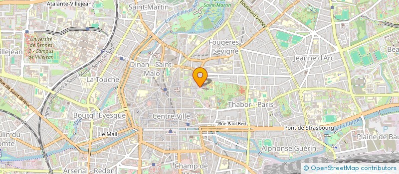 localisation de l'entreprise ASS PROMOTION RECHER PSYCHOLOGIE COMMUNI à RENNES