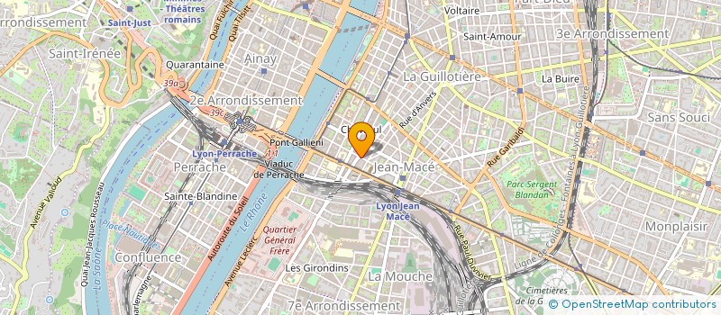 localisation de l'entreprise ASS PROMOTION RECHERCHE SC à LYON