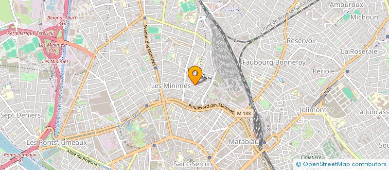 localisation de l'entreprise ASS PROMOTION SAUVEGARDE HABITAT  TOULOUSE