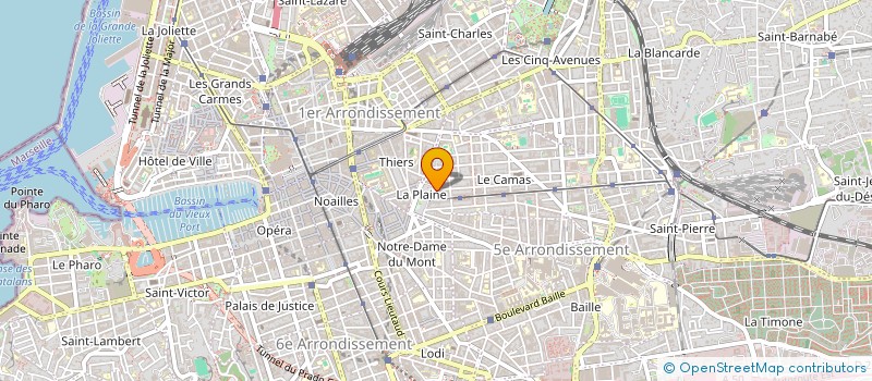 localisation de l'entreprise ASS PROMOTION SERVICE PERSONNES HANDICAP à MARSEILLE