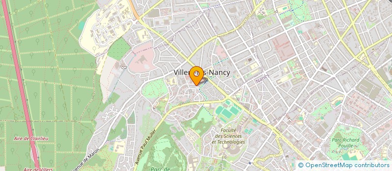 localisation de l'entreprise ASS PROMOTION SPORT CHEZ L ENFANT MALADE  VILLERS-LES-NANCY