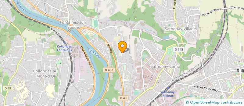 localisation de l'entreprise ASS PROMOTION SPORTS TRADITIONNELS INTER  FONTAINES-SUR-SAONE