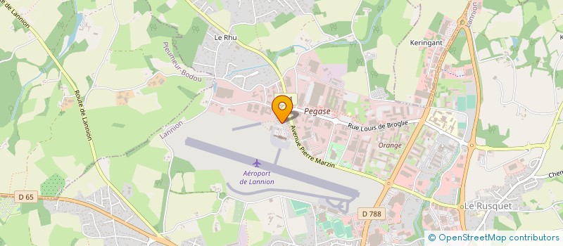 localisation de l'entreprise ASS PROMOTION TECHNOLOGIE BRETONNE à LANNION