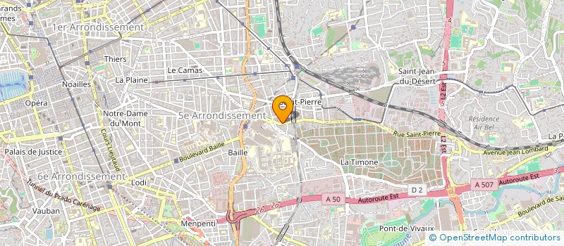 localisation de l'entreprise ASS PROMOTION TERROIR REINSERTION à MARSEILLE