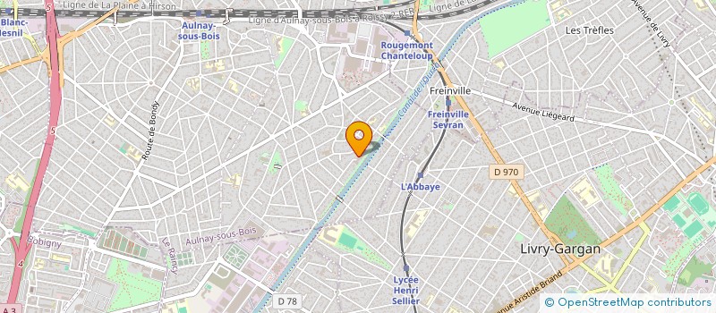 localisation de l'entreprise ASS PROMOTIONNELLE DES CEDRES à AULNAY-SOUS-BOIS