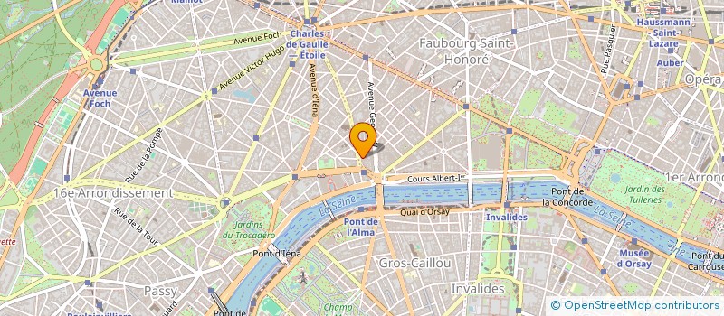 localisation de l'entreprise ASS PROPAGANDE PRODUIT AGRICA7  PARIS