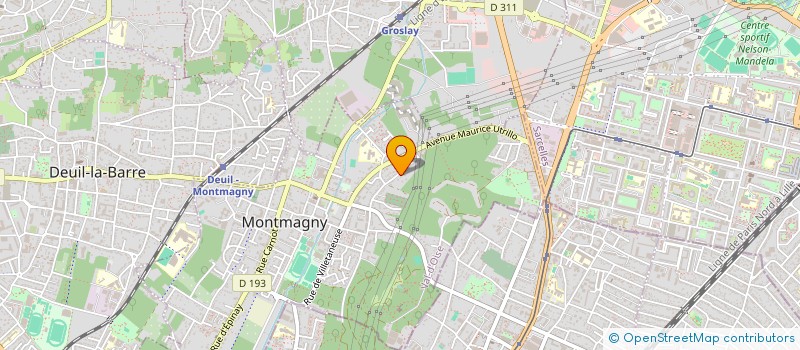 localisation de l'entreprise ASS PROPIET IMM SINISTRES SECHERESSE 95  MONTMAGNY