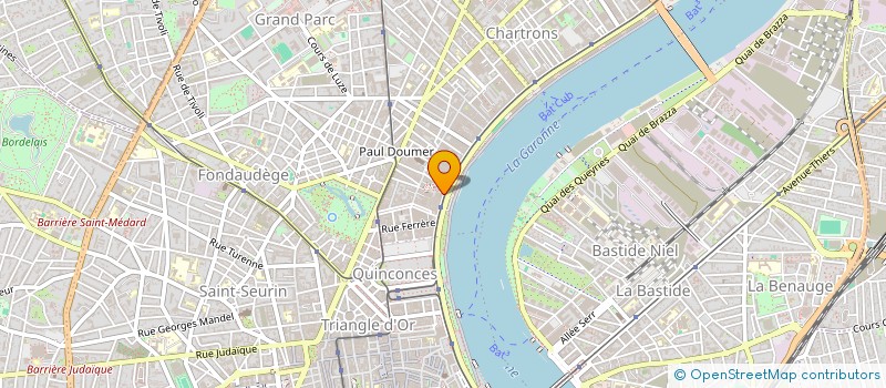 localisation de l'entreprise ASS PROPRIETAIRES FORESTIERS SINISTRES à BORDEAUX