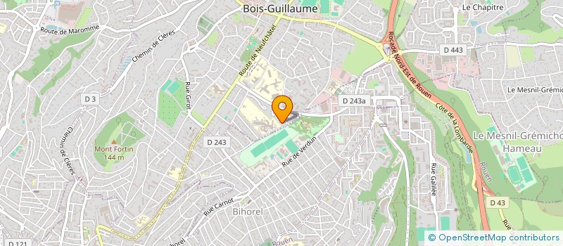 localisation de l'entreprise ASS PROPRIETAIRES HAMEAU PREVOTIERE à BOIS-GUILLAUME