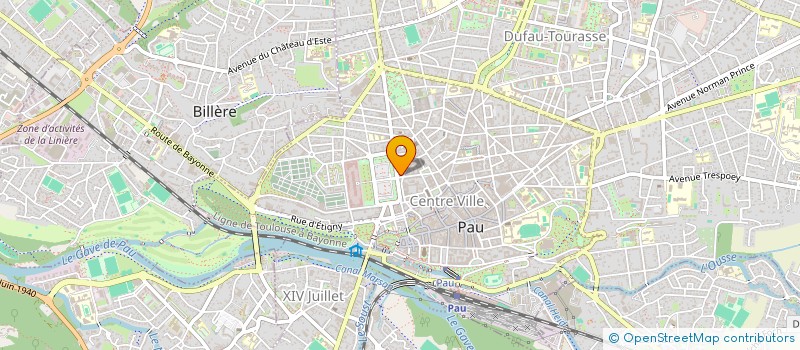 localisation de l'entreprise ASS PROPRIETAIRES PAU BEARN PAYS SOULE à PAU