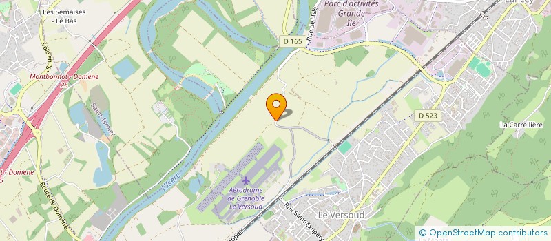 localisation de l'entreprise ASS PROTEC ANIMA AGGLO GRENOBLE ET ISERE  LE VERSOUD