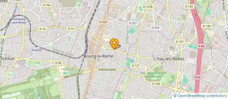 localisation de l'entreprise ASS PROTECTION CIVILE DE BOURG LA REINE à BOURG-LA-REINE