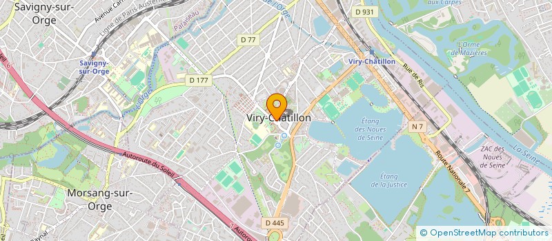 localisation de l'entreprise ASS PROTECTION DE VIRY à VIRY-CHATILLON