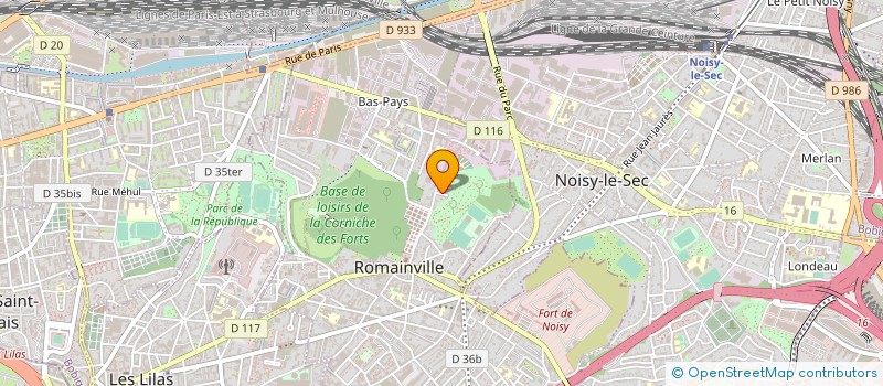 localisation de l'entreprise ASS PROTECTION PATIENTS ET DEFENSE OPERE à ROMAINVILLE