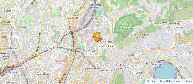 localisation de l'entreprise ASS PROVENCALE PROFESS AIDE DOMICILE  NICE