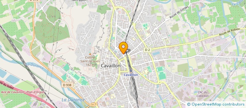 localisation de l'entreprise ASS PROVENCE COMMUNICATION INFORMA INDUS  CAVAILLON