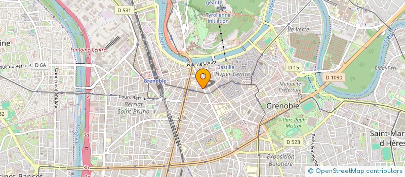 localisation de l'entreprise ASS PSY MAGHREB RECHERCH FORM INTER CULT  GRENOBLE