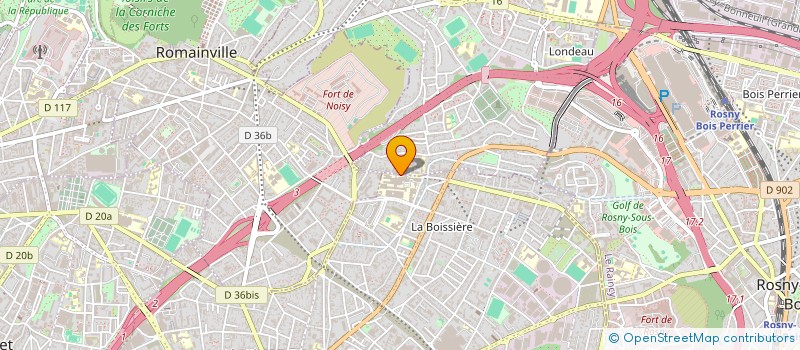 localisation de l'entreprise ASS PSYCHIATRES SECTEUR INFANTO JUVENILE à MONTREUIL