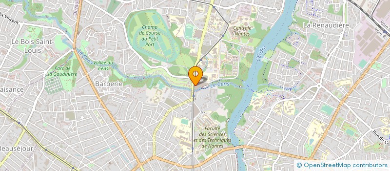 localisation de l'entreprise ASS PTITS DAUPHINS à NANTES
