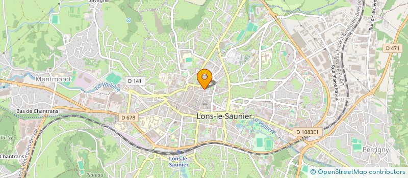 localisation de l'entreprise ASS PUBL LA LETTRE DU JURA SOCIALIST PR à LONS-LE-SAUNIER